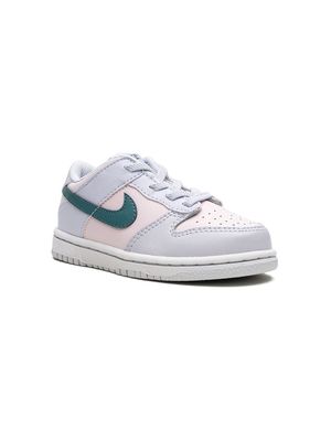 Nike Kids Dunk Low "Mineral Teal" sneakers - Football Grey/Mineral Teal
