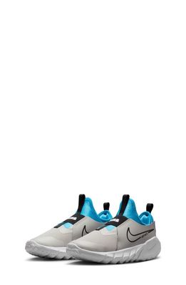 Nike Kids' Flex Runner 2 Slip-On Running Shoe in Iron/Black/Blue/White