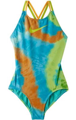 Nike Kids Multicolor Spiderback Swimsuit
