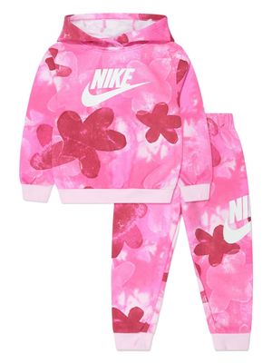 Nike Kids Sci-Dye Club fleece tracksuit - Pink