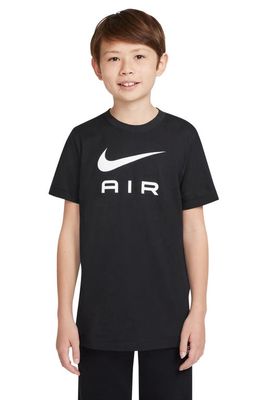 Nike Kids' Sportswear Air Graphic Tee in Black