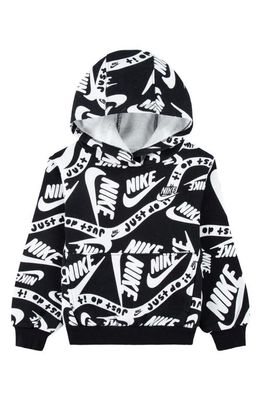 Nike Kids' Sportswear Club Fleece Hoodie in Black
