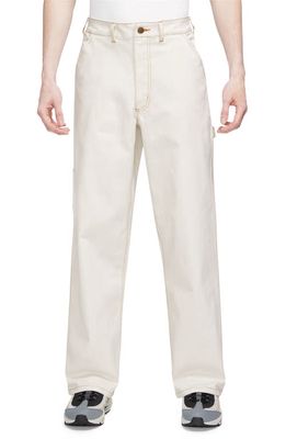 Nike Life Carpenter Pants in Phantom/Black