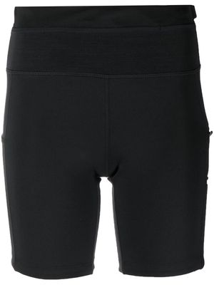 Nike logo-print compression shorts - Black