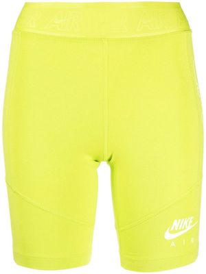 Nike logo-print stretch shorts - Green