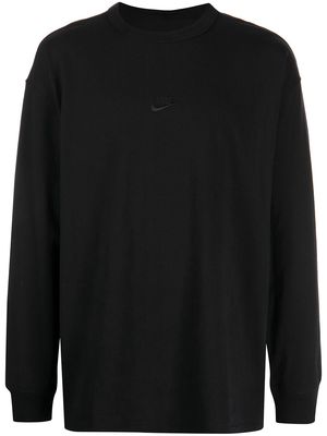 Nike logo-print sweatshirt - Black