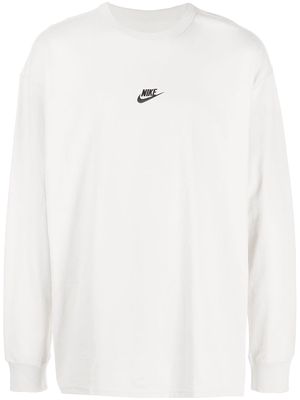 Nike logo-print sweatshirt - White