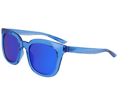 Nike Men's Myriad Sunglasses -Clear Pacific Blu e w/Violet Len