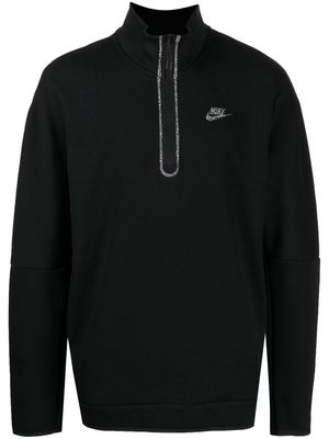 Nike NSW Tech Fleece half-zip sweatshirt - Black