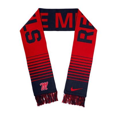 Nike Ole Miss Rebels Space Force Rivalry Scarf in Navy