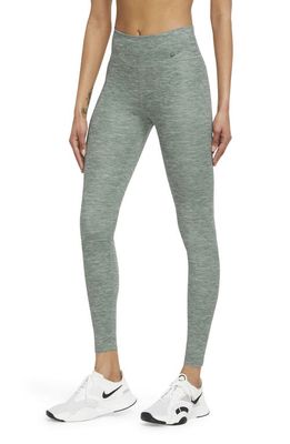 Nike One Luxe Dri-FIT Training Tights in Jade Smoke/Clear