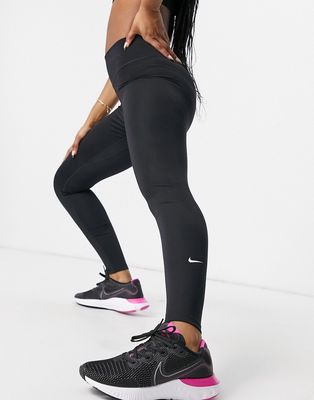 Nike One Training Sculpt Dri-FIT mid-rise gym leggings 2.0 in black