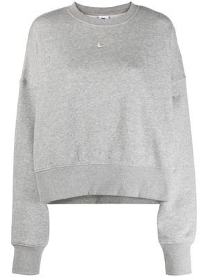 Nike oversized crew neck sweater - Grey
