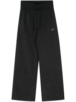 Nike Phoenix Plush wide-leg trousers - Black