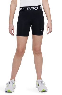 Nike Pro Dri-FIT Shorts in Black/White
