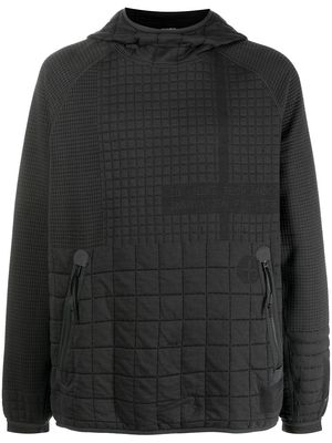 Nike quilted long-sleeve hoodie - Grey