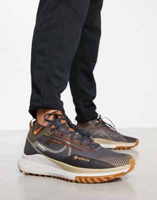 Nike React Pegasus Trail 4 GORE-TEX sneakers in brown