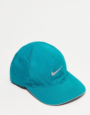 Nike Running Aero Advanced cap in blue