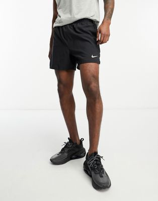Nike Running Dri-FIT Challenger 5BF shorts in black