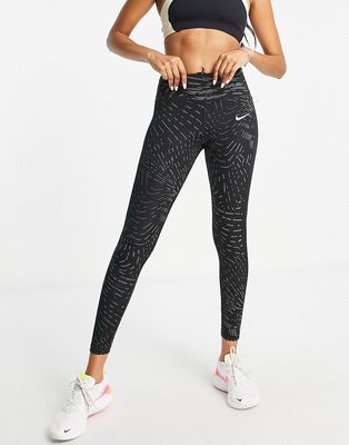 Nike Running Dri-FIT Run Division Fast reflective leggings in black