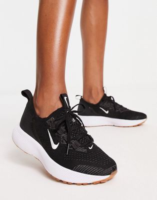 Nike Running Escape Run Flyknit sneakers in black