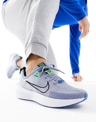 Nike Running Interact Run sneakers in gray