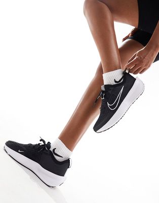 Nike Running Interact sneakers in black