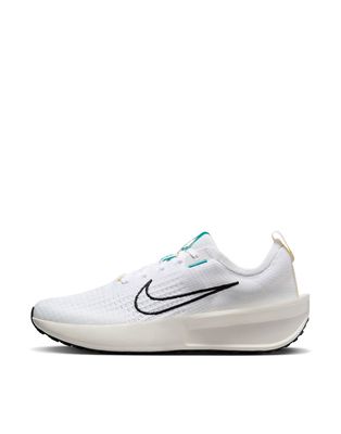 Nike Running Interact sneakers in white