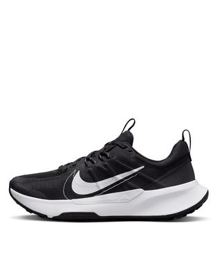 Nike Running Juniper Trail 2 sneakers in black-White