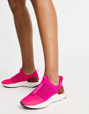 Nike Running React Phantom Run Flyknit 2 sneakers in pink prime