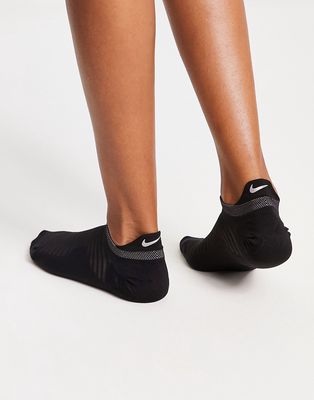 Nike Running Spark Cushioned socks in black
