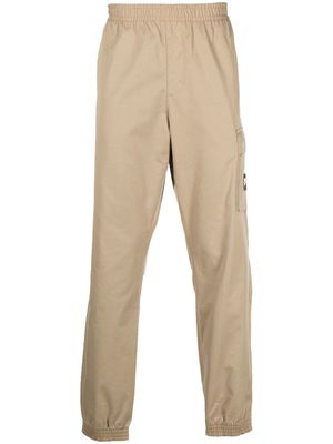 Nike side logo-patch utility trousers - Neutrals