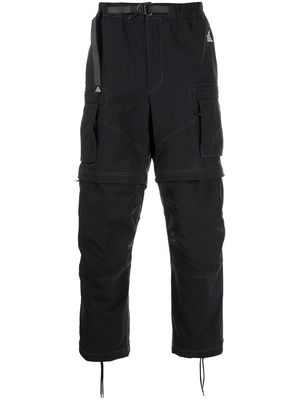 Nike Smith Summit belted cargo trousers - Black