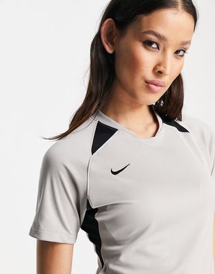 Nike Soccer dry fit legend jersey in gray-Grey