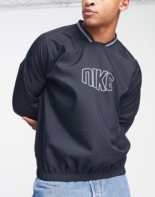 Nike Soccer graphic sweatshirt in black