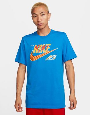 Nike sole rally T-shirt in blue