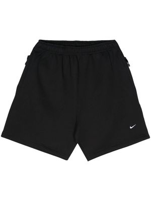 Nike Solo Swoosh track shorts - Black