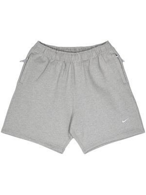 Nike Solo Swoosh track shorts - Grey