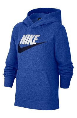 Nike Sportswear Club Fleece Hoodie in Game Royal/Heather