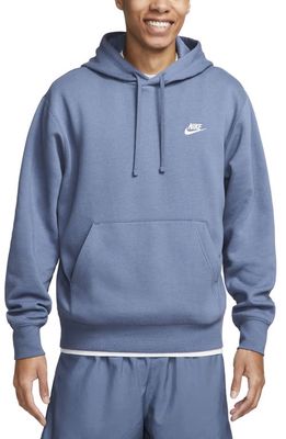 Nike Sportswear Club Hoodie in Diffused Blue/Blue/White