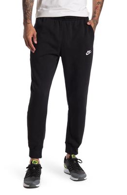 Nike Sportswear Club Pocket Fleece Joggers in Black/white