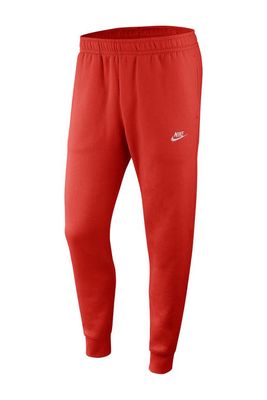 Nike Sportswear Club Pocket Fleece Joggers in University Red/White