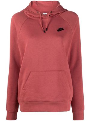 Nike Sportswear Essential fleece hoodie - Red