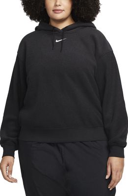 Nike Sportswear Essentials Hoodie in Black/White