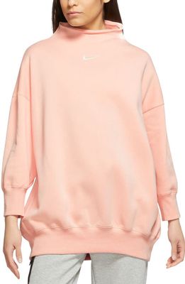 Nike Sportswear Phoenix Fleece Sweatshirt in Arctic Orange/Sail