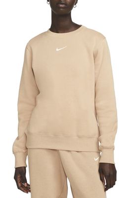 Nike Sportswear Phoenix Fleece Sweatshirt in Hemp/Sail