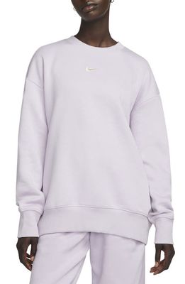 Nike Sportswear Phoenix Sweatshirt in Doll/Sail