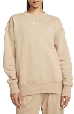 Nike Sportswear Phoenix Sweatshirt in Hemp/Sail
