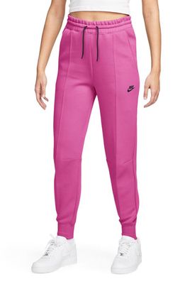 Nike Sportswear Tech Fleece Joggers in Alchemy Pink/Black