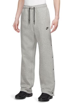 Nike Sportswear Tech Fleece Tearaway Pants in Dark Grey Heather/Black